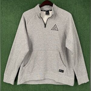 Nike Liverpool FC Soccer 20/21 Mock Neck  1/4 Zip Sweatshirt Men’s Size 2XL